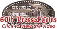 60th Anniversary pressed penny reverse. Click to view video