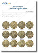 Disneyland Paris Souvenir Medallions