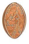 Picture of Disneyland Resort Paris Elongated Coin. (DLRP).