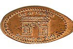 Picture of Disneyland Resort Paris Elongated Coin. (DLRP).