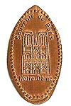 Picture of Disneyland Resort Paris Elongated Coin. (DLRP).