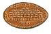  Disneyland Paris elongated  pressed penny coin image.