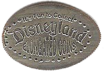 IT’S FUN TO COLLECT DISNEYLAND ELONGATED COINS pressed quarter.