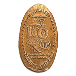 BOYHOOD HOME OF WALT DISNEY Pressed Coin Picture