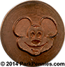 Mickey Mouse Pressed Penny by Adam Cool, obverse