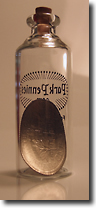 Pressed Dime in a bottle reverse Pressed Dime in a bottle reverse