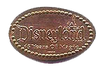 DL0147 Retired 45 Years of Magic pressed penny or elongated coin image.