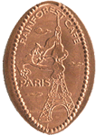 Click and open COLLECTION INTRODUCTION for Disneyland Paris elongated coins or pressed pennies.