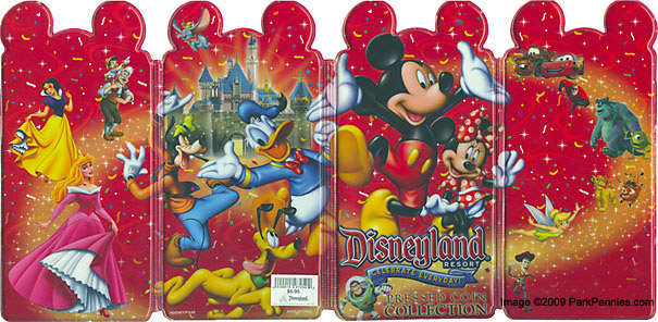 Celebrate Everyday! Disneyland pressed penny collection book