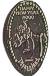 Disneyland pressed penny picture. Click to Zoom.