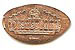 Disneyland elongated coins