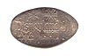 Larger pressed penny image. Select FRAMES in the top right corner or CTRL click to open in a new tab. Default is a pop-up window!