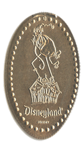 DL0162 Jack Skellington pressed quarter