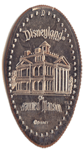 Disneyland's DL0466 pressed or elongated quarter