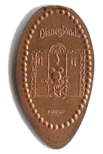 Disneyland's DN0031 prototype pressed penny