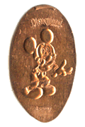 DL0372 Disneyland Pressed Penny, Mickey