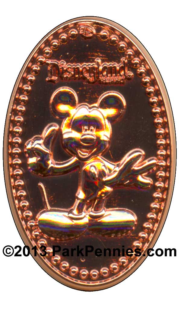 WDI Pressed Penny Style Pins Collection