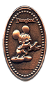 WDI Pressed Penny Style Pin! Mickey