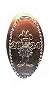 DL0801 Vending Style Penny Press Machine Minnie Mouse 2024 vertical pressed penny. 