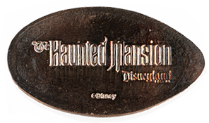 DL0787-794r The Haunted Mansion, Disneyland Resort, ©Disney reverse or stampback.