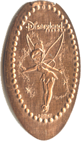 Tinker Bell Stretched Penny