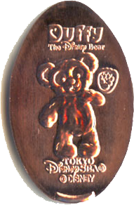 Duffy The Bear Pressed Penny Collection