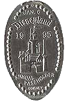 CM0002 Retired 1995 Annual Passholder Party pressed nickel image. 