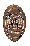CM0013 Retired 2001 OFFICIAL DISNEYANA CONVENTION Pressed Penny image.