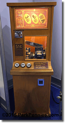 D23 EXPO Penny Press Machine