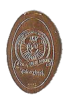 CM0012 Retired 2001 OFFICIAL DISNEYANA CONVENTION Pressed Penny image. 