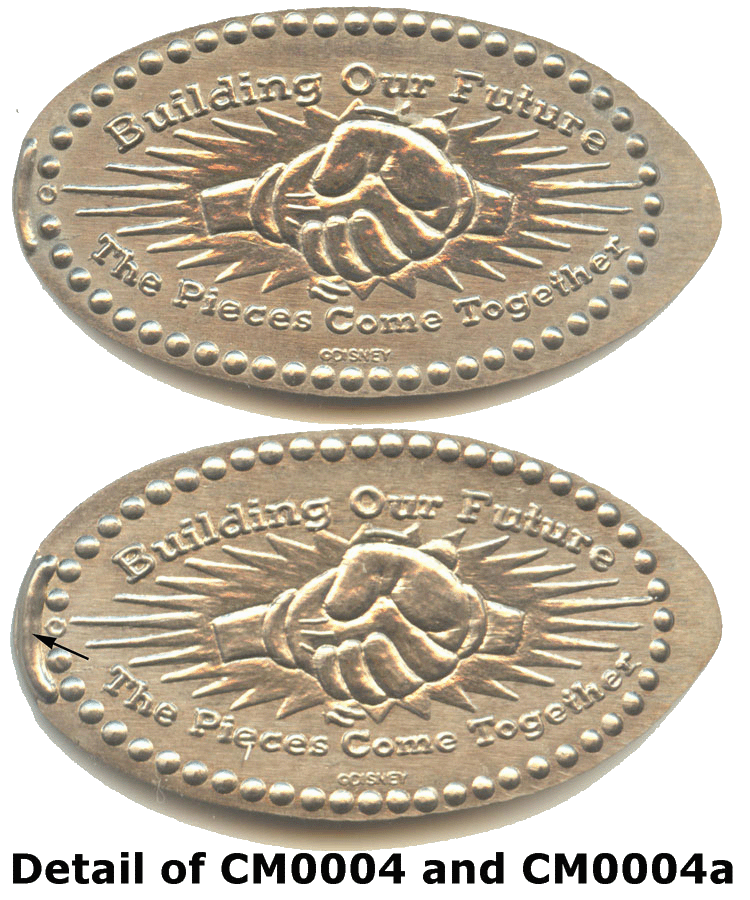 CM0004 and CM0004a elongated nickel comparison