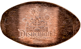 Disney California Adventure Pressed Souvenir 2026 Year of the Horse Reverse. February 8, 2026. "Pressed Pennies"