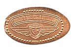 CA0122 Retired CONDOR FLATS AIRLINES pressed penny
