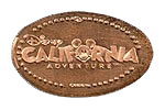 CA0146 DISNEY CALIFORNIA ADVENTURE pressed penny.