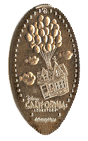 CA0152 House from the movie UP pressed quarter.