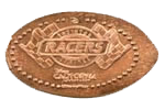 CA0171 Radiator Springs Racers pressed penny.