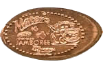 CA0173 Mater's Amazing Junkyard Jamboree pressed penny.