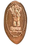 CA0177 Duffy The Disney Bear pressed penny.