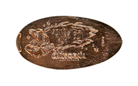 CA0201 60th Grizzly River Run pressed penny