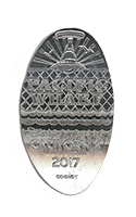 CA0229 PACIFIC WHARF, DISNEY CALIFORNIA ADVENTURE™ 2017 pressed nickel.