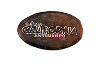 CA0285-287r DISNEY CALIFORNIA ADVENTURE pressed penny stampback.