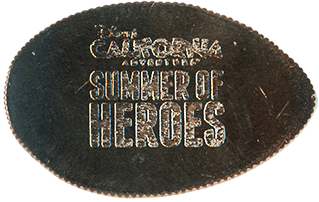 CA0235, CA0236, and CA0237 Summer of Heroes pressed quarter stampback