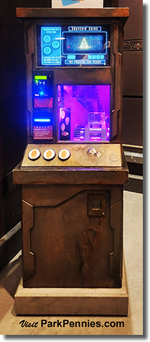 Guardians of the Galaxy: Mission Breakout! Pressed Coin Set CA0279, CA0280, and CA0281 penny press machine.