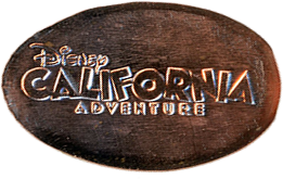 The Disney California Adventure reverse. Used on CA0285-287