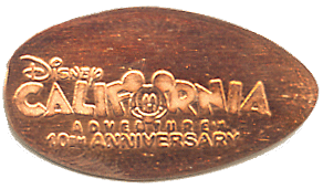 DCA Tenth Anniversary Pressed PENNY reverse