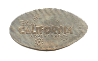 CA0069r DISNEY CALIFORNIA ADVENTURE pressed nickel stampback. 