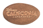 CA0071-73r Disney California Adventure™ pressed penny set stampback.