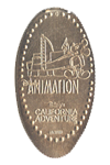 CA0080 Retired ANIMATION Animator Mickey Mouse pressed dime. 