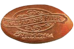 CA0177-179r Paradise Pier  Reverse DISNEY CALIFORNIA ADVENTURE™ pressed penny stampback.