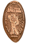 CA0180 Retired Buzz Lightyear Space Ranger pressed penny. 